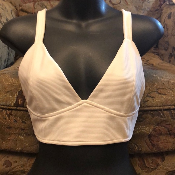 Forever 21 crop bra bralette bustier top S - Picture 2 of 4